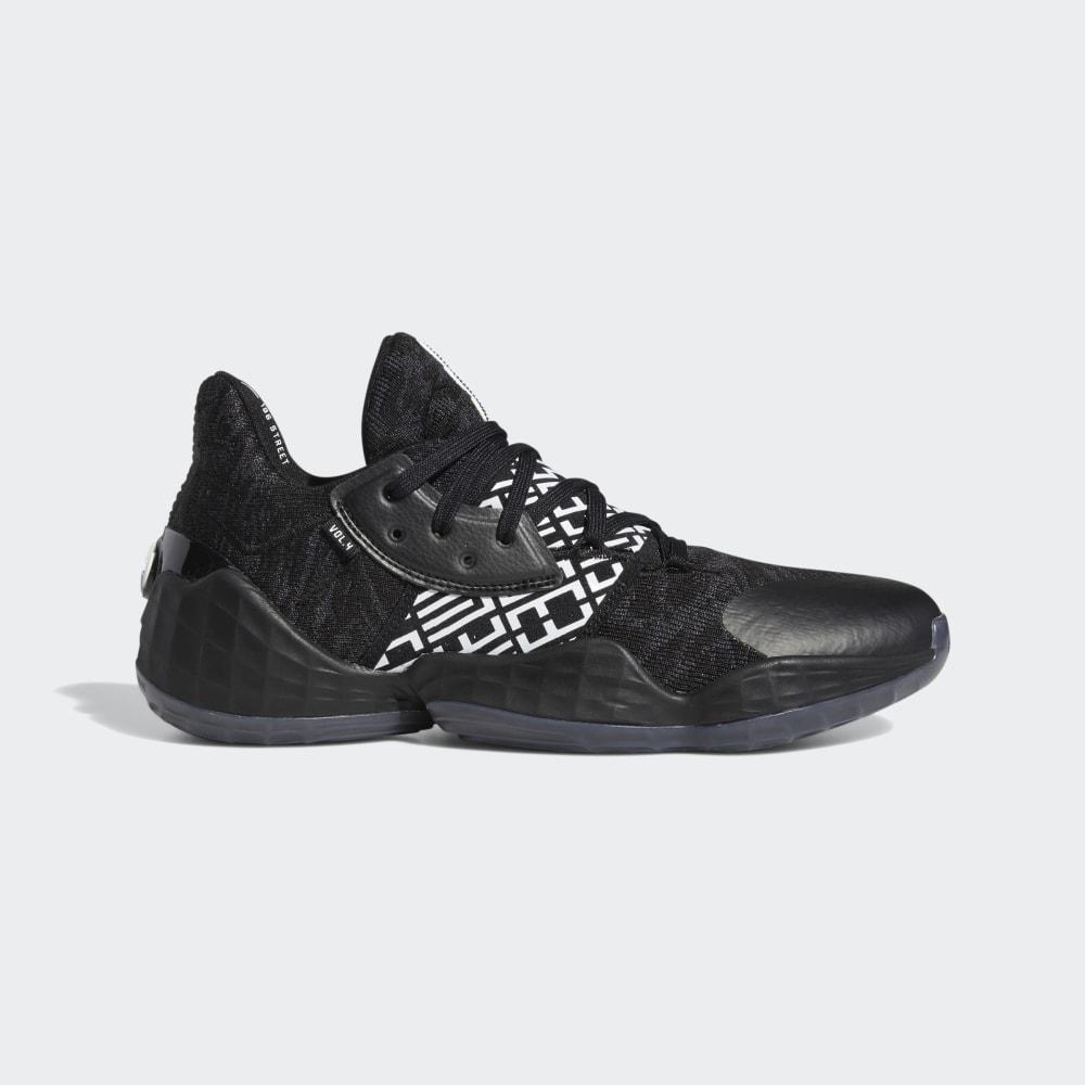 Adidasi Baschet Adidas Harden Vol. 4 Dama Romania - Negrii/Albi/Negrii EH2410